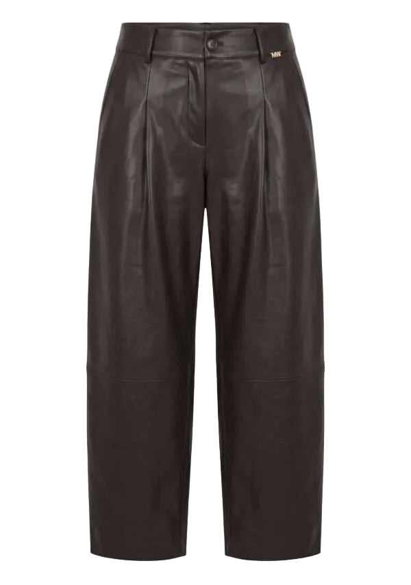 MARKUP Pantalone balloon in similpelle