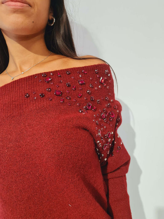 MARKUP MAGLIONE SCOLLO A BARCA