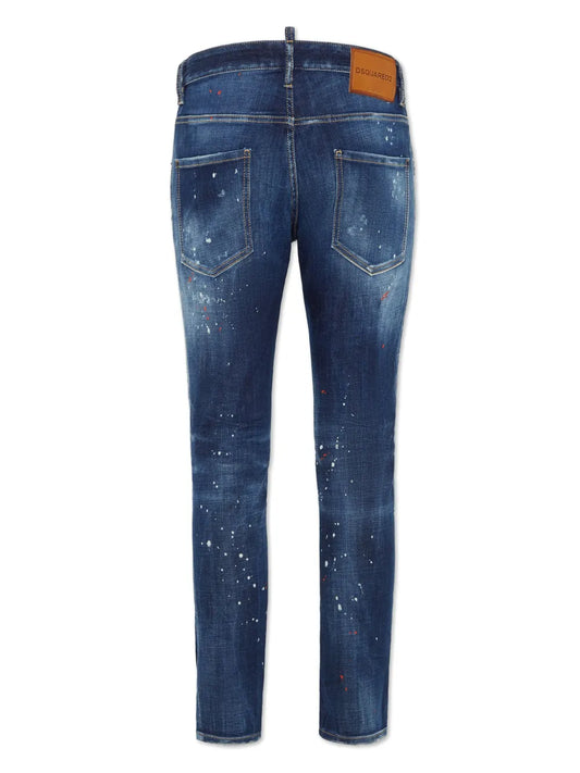 DSQUARED2 Medium easy wash skater jeans