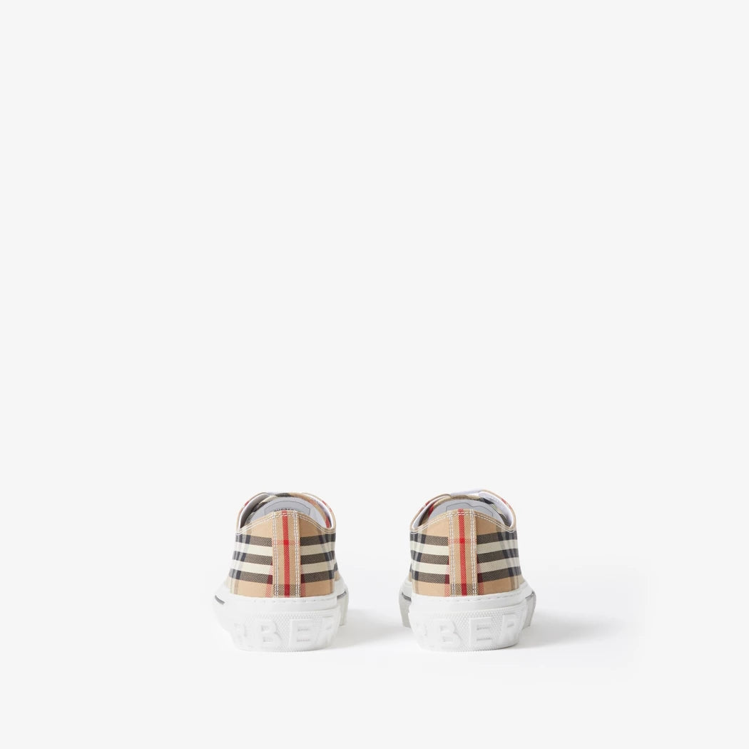 Burberry Sneaker in cotone Check