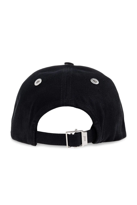 Cappellino Ami de Cœur in cotone nero