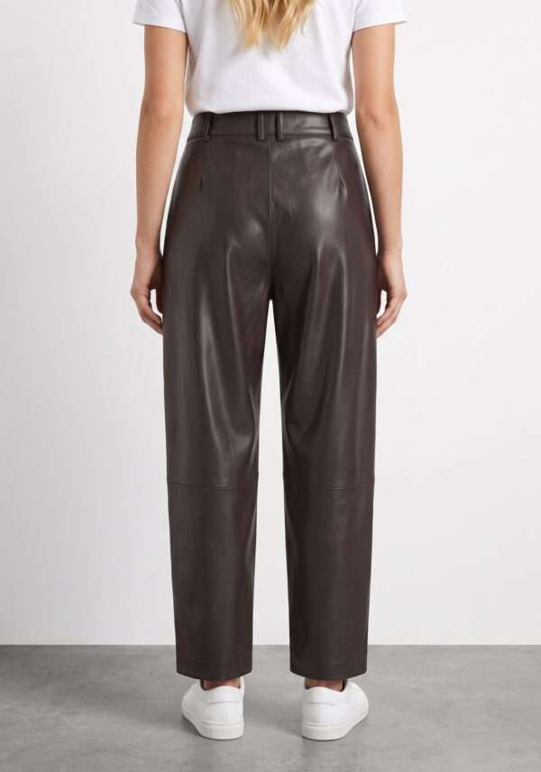 MARKUP Pantalone balloon in similpelle