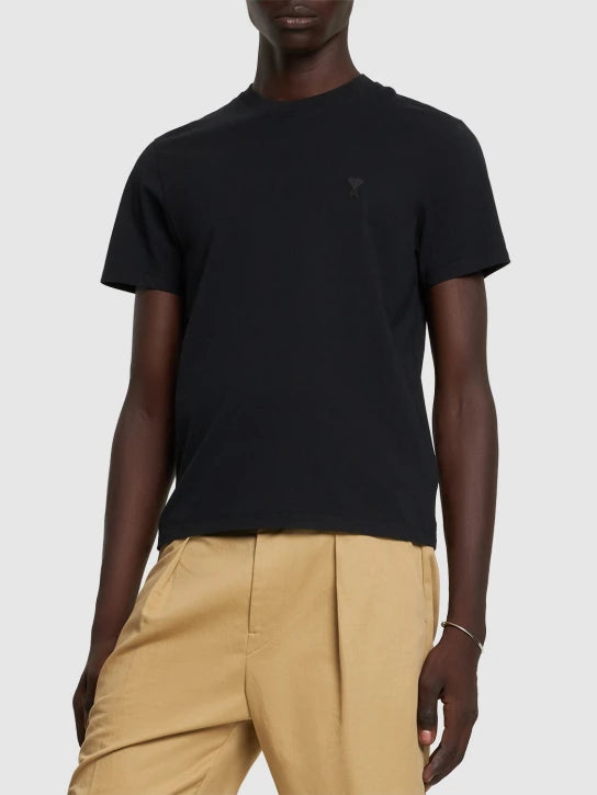 AMI Paris T-shirt in cotone con logo