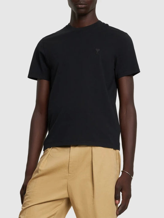 AMI Paris T-shirt in cotone con logo
