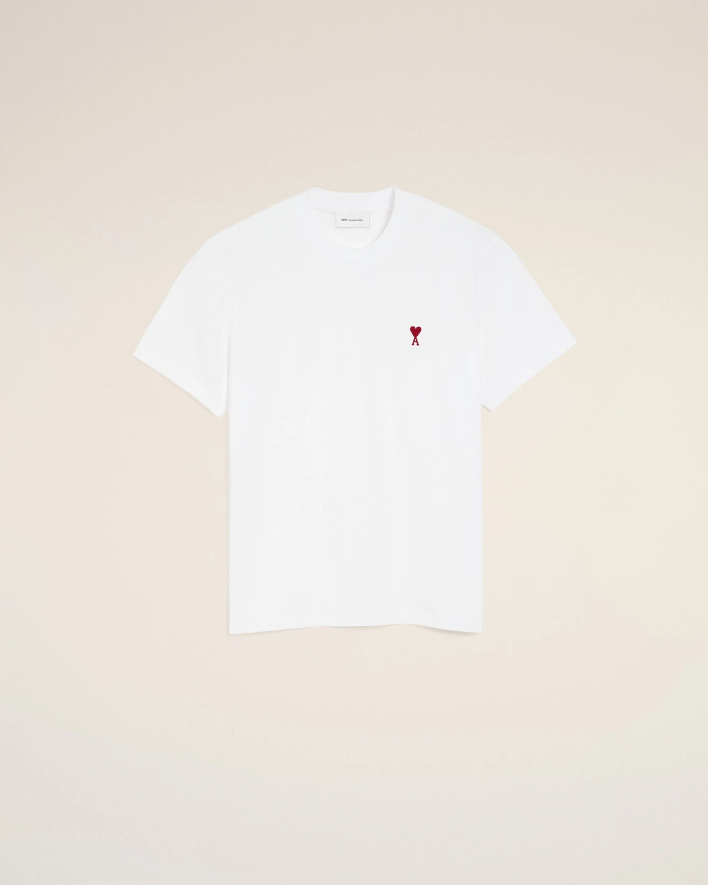 T-shirt Ami de Cœur in cotone biologico bianco