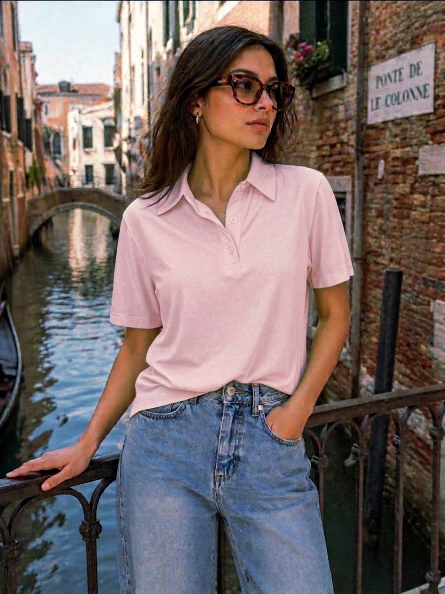 Polo in cotone di qualità superiore del brand EIKI