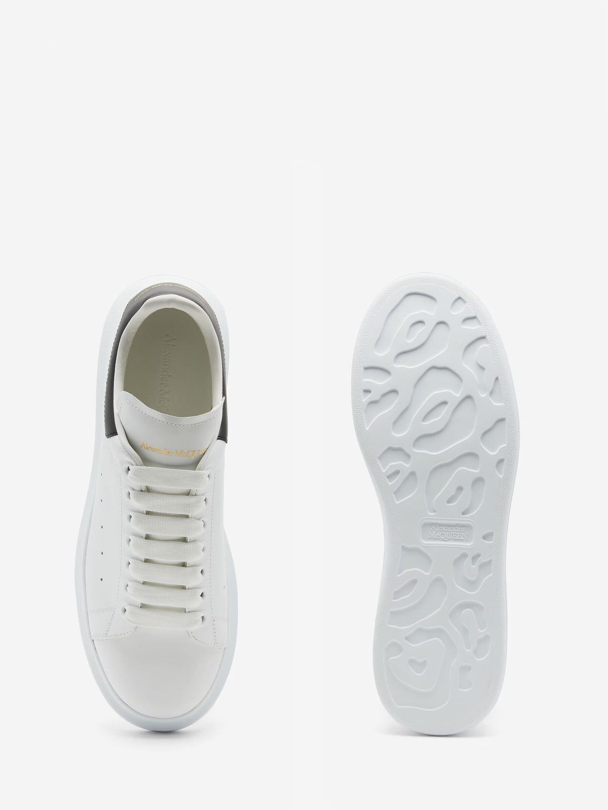 Alexander McQueen Sneaker Oversize da Uomo in Bianco/Nero