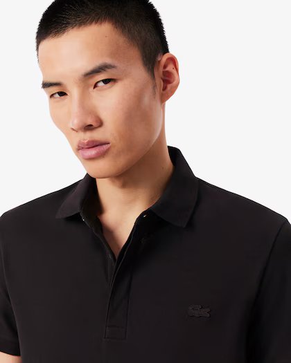 LACOSTE Polo regular fit in piqué elasticizzato Paris