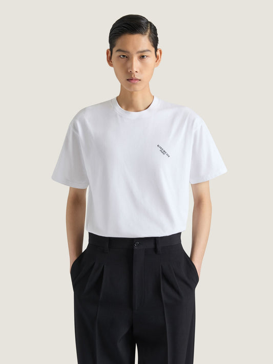 T-shirt in cotone con stampa GIVENCHY Shadow