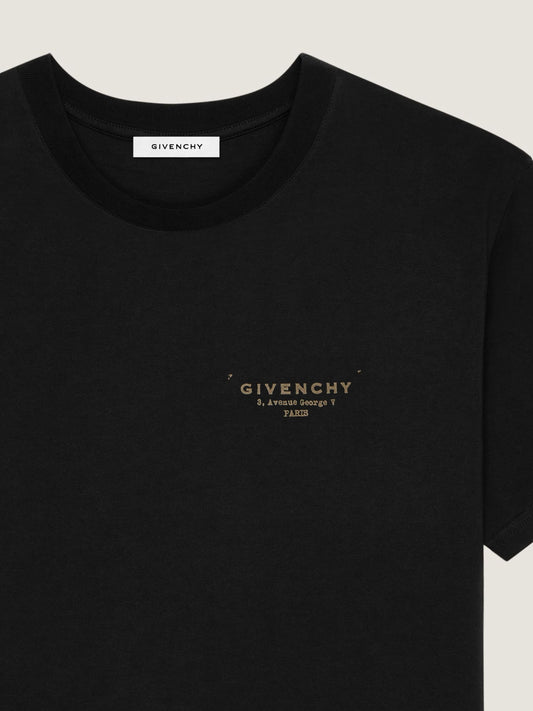 T-shirt in cotone con stampa GIVENCHY