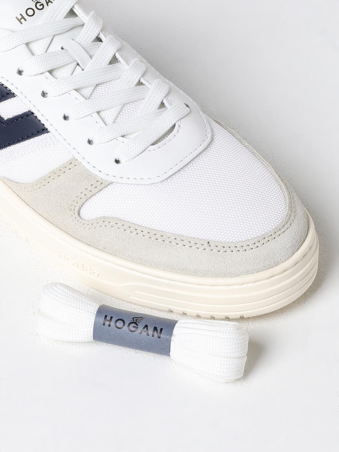 Sneakers Hogan H630 in pelle e canvas