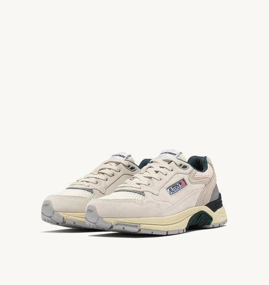 AUTRY SNEAKERS HYPERWAY IN MESH E SUEDE BIANCO E ROSA