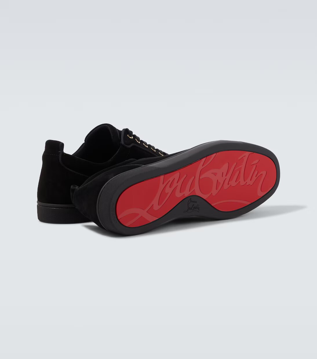 CHRISTIAN LOUBOUTIN Sneakers Louis Junior Spikes in suede