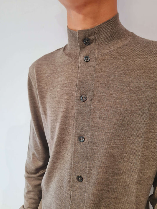 CLAQ CARDIGAN CON BOTTONI