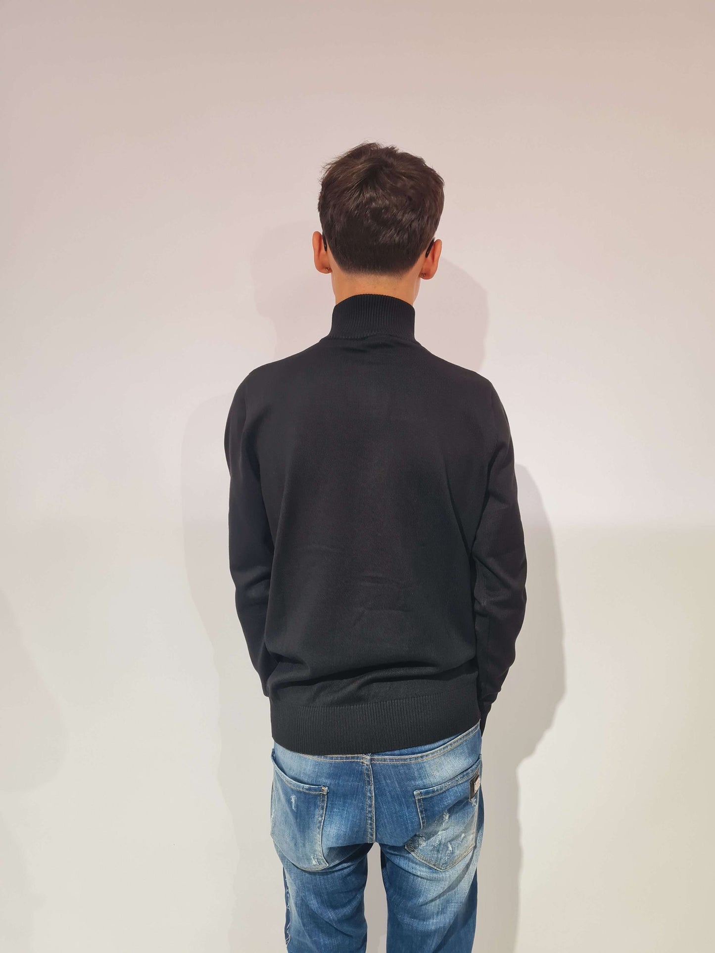 INNESCO MAGLIONE LUPETTO CON ZIP