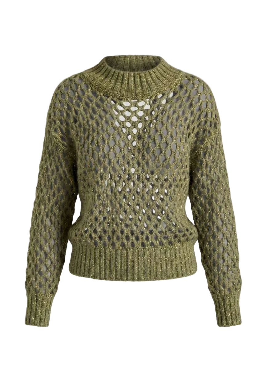 MARKUP Lupetto in filato lurex