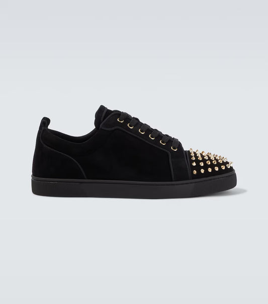 CHRISTIAN LOUBOUTIN Sneakers Louis Junior Spikes in suede