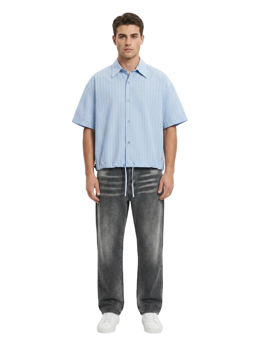 Jeans oversize del brand WHITE OVER