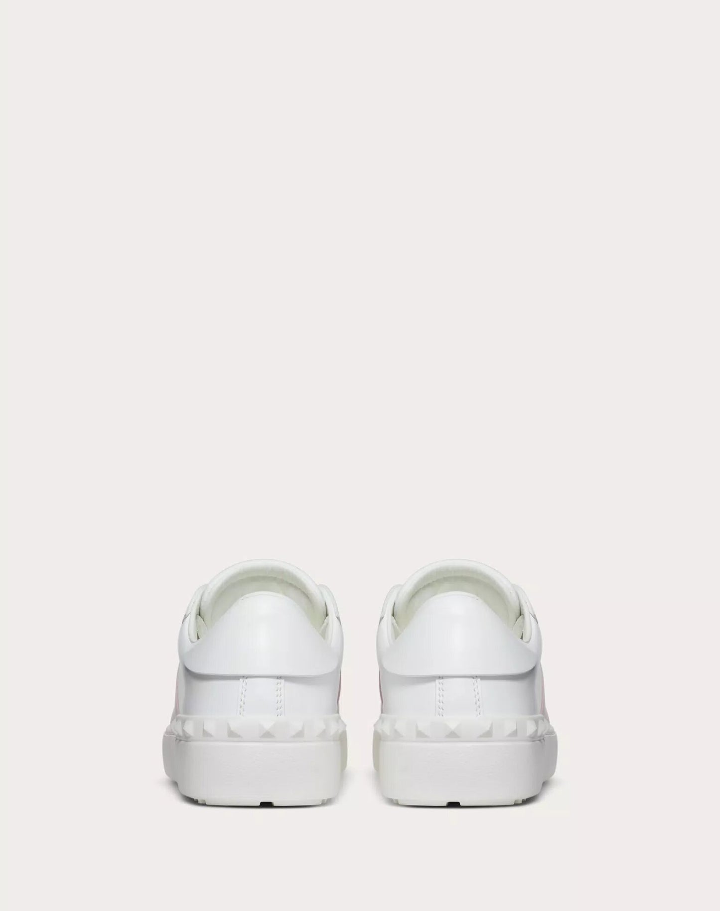 SNEAKER OPEN IN VITELLO COLORE: BIANCO/WATER ROSE