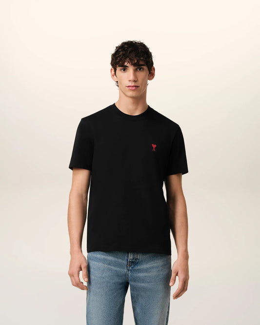 T-shirt Ami de Coeur in cotone nero