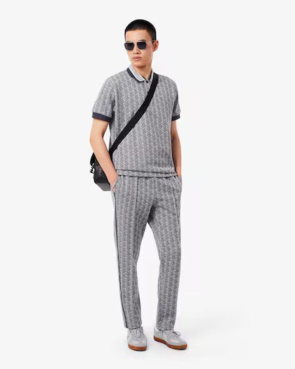 LACOSTE Pantaloni della tuta in con monogramma Paris