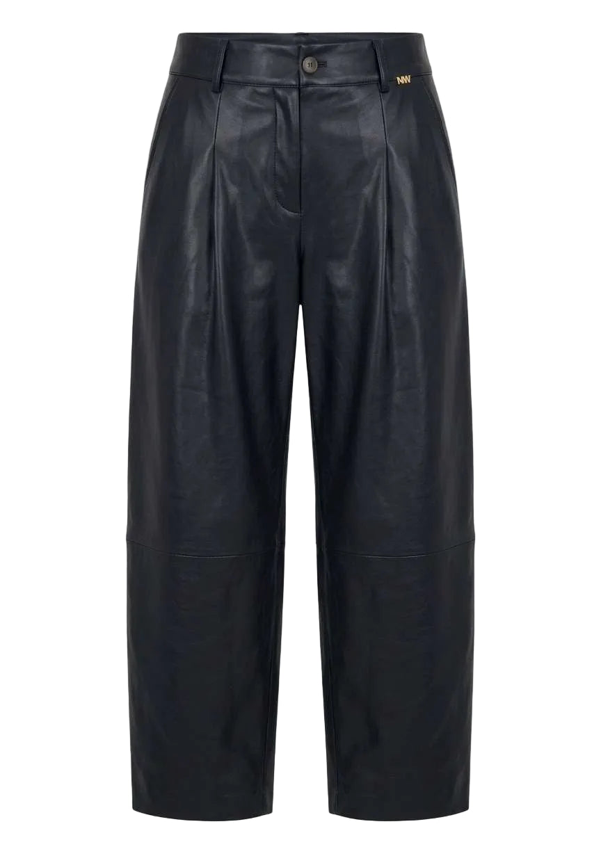 MARKUP Pantalone balloon in similpelle