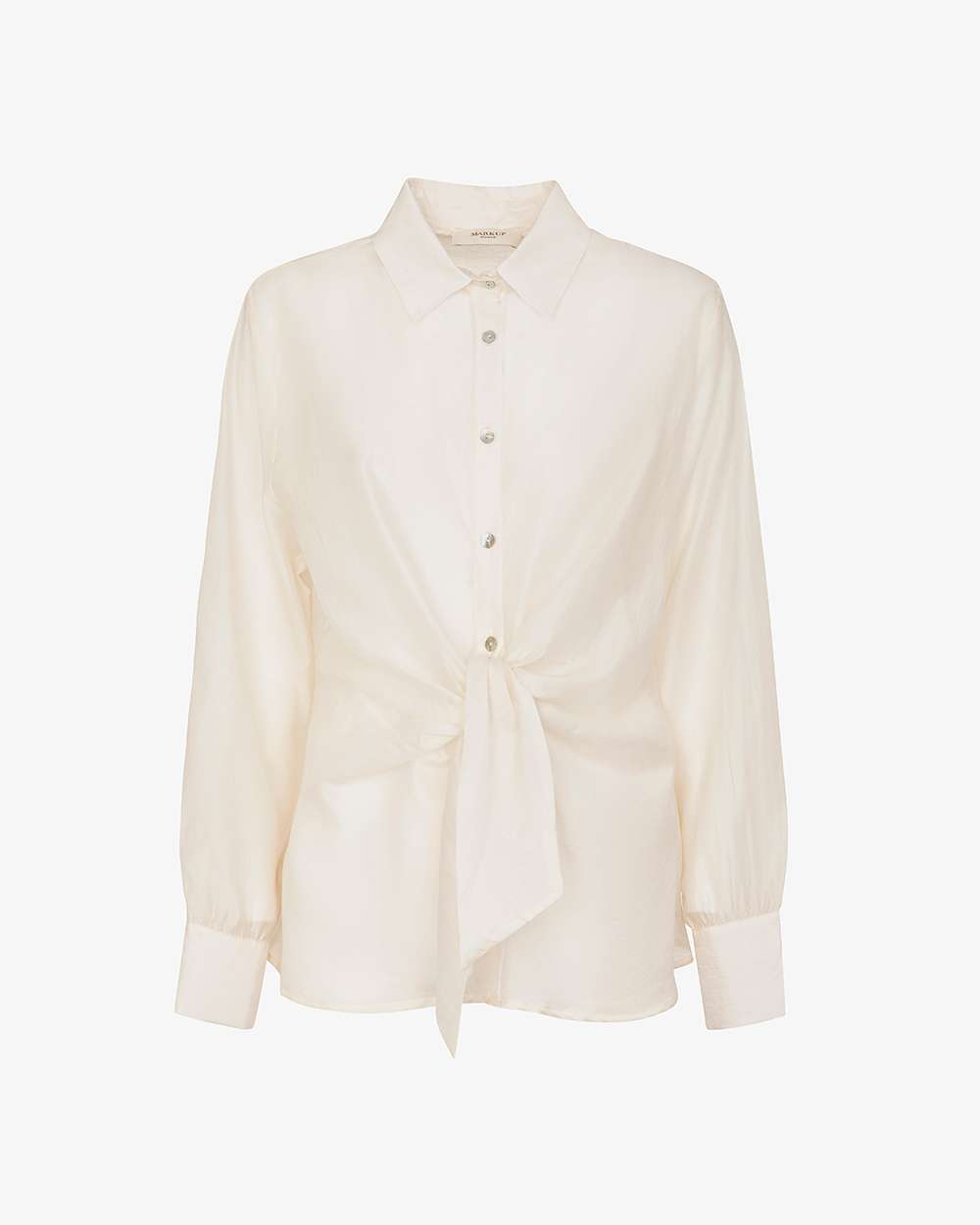 Camicia in mussola con nodo
