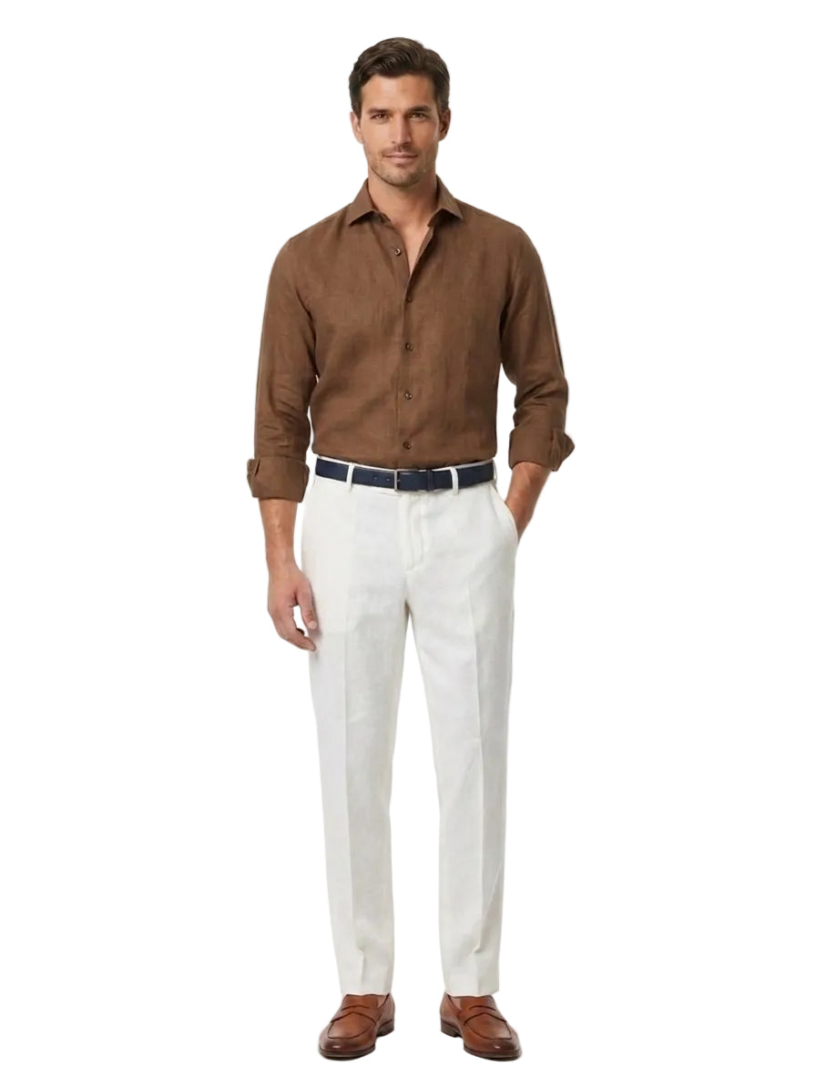Camicia in puro lino FRAPE ONE