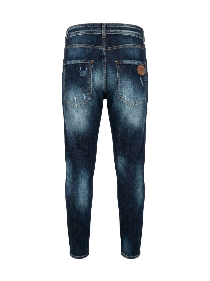 Jeans Uomo Frape One - Modello "New Woll" -blu Scuro