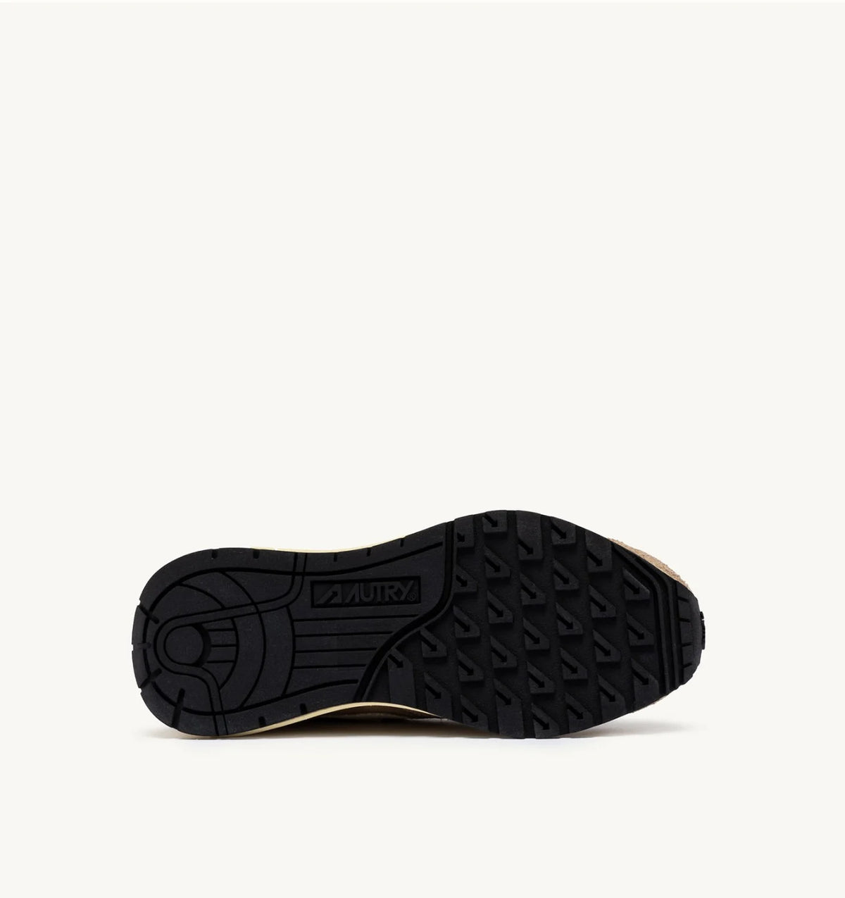 AUTRY SNEAKERS REELWIND LOW IN NYLON E SUEDE PEPPER E BIANCA