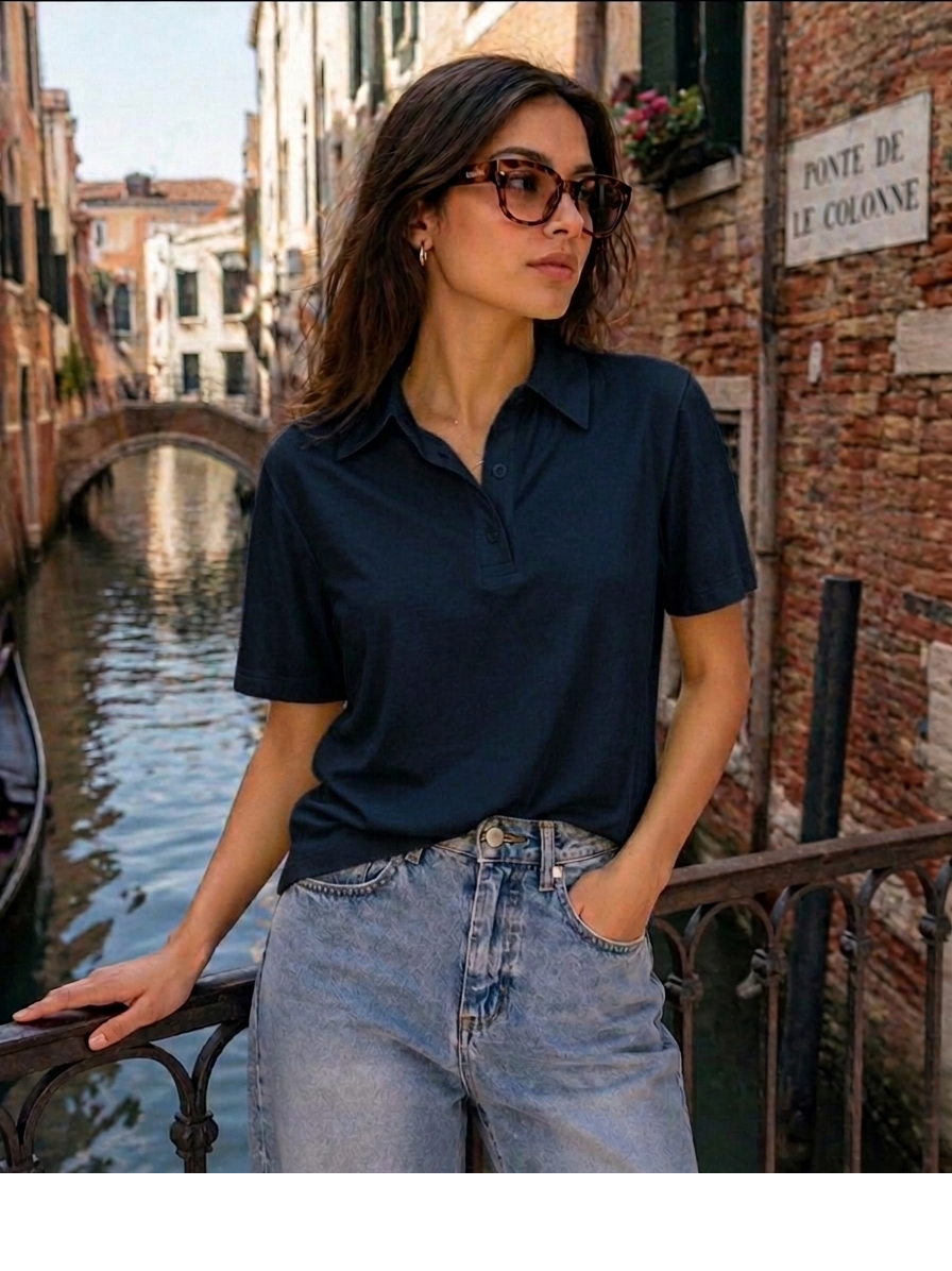 Polo in cotone di qualità superiore del brand EIKI