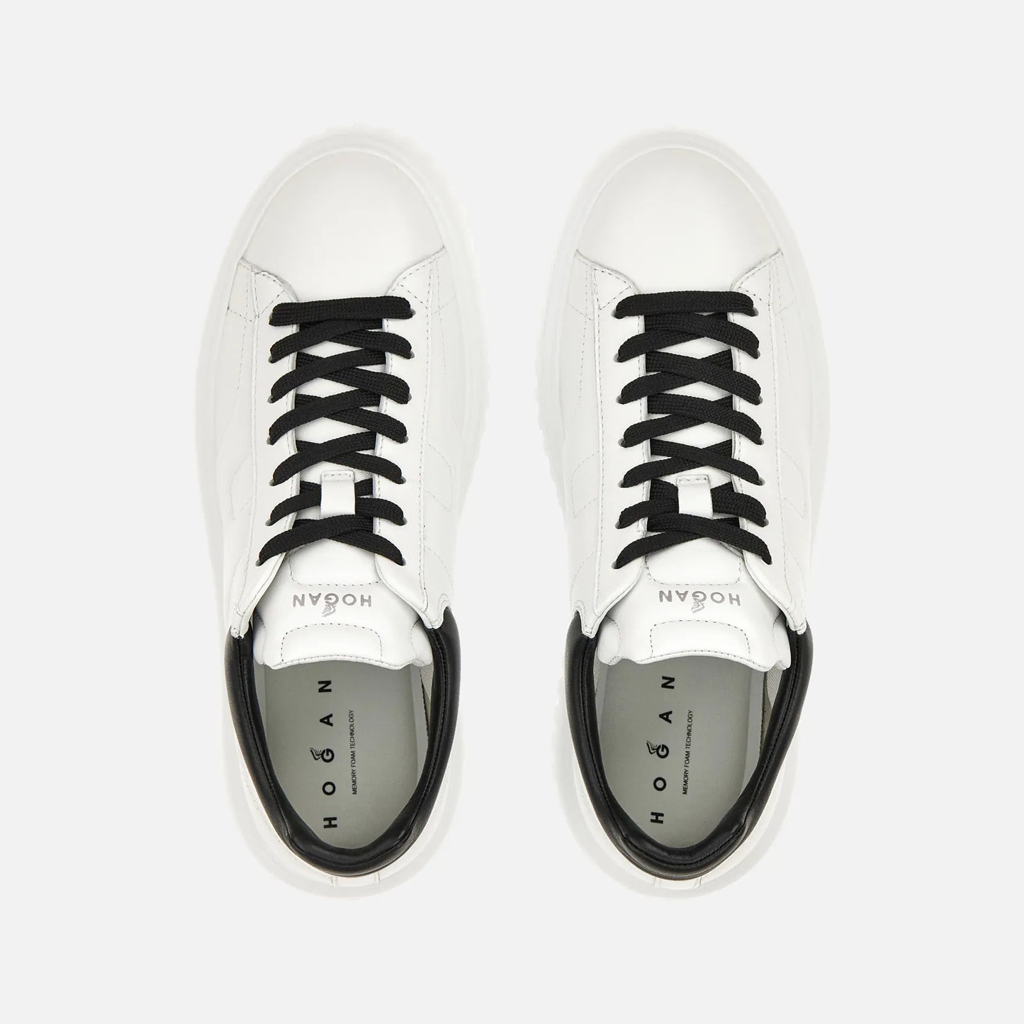 Sneakers Hogan H-Stripes Bianco Nero