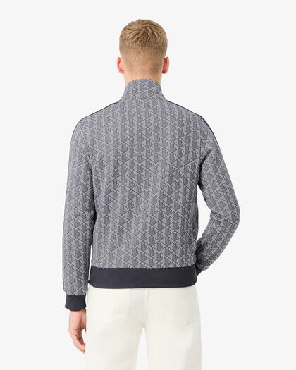 LACOSTE Giacca della tuta in jacquard con zip Paris