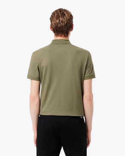 LACOSTE Polo regular fit in piqué elasticizzato Paris