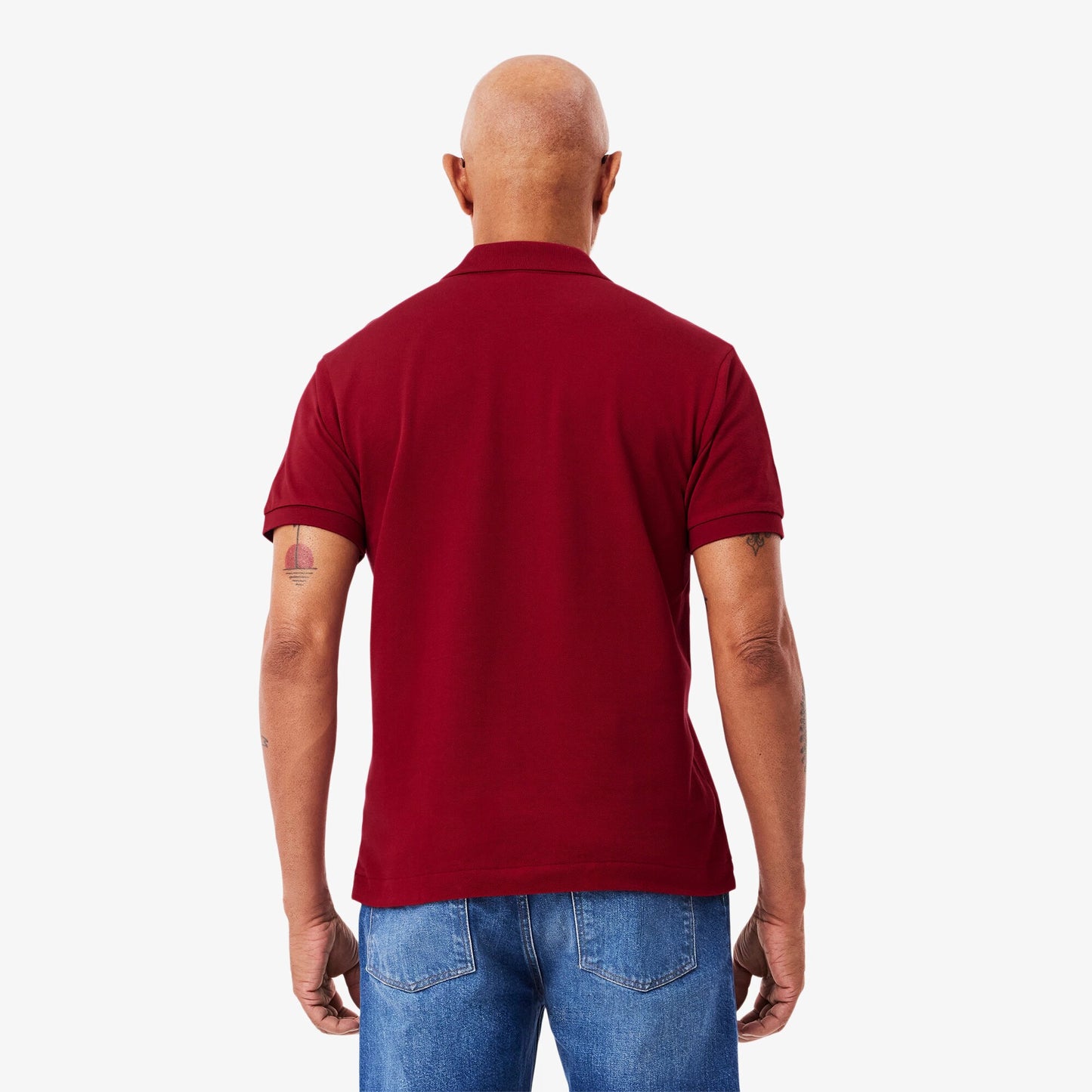 Polo dal taglio classico in piqué L.12.12 Original Maniche Corte - Rosso - Lacoste - Uomo