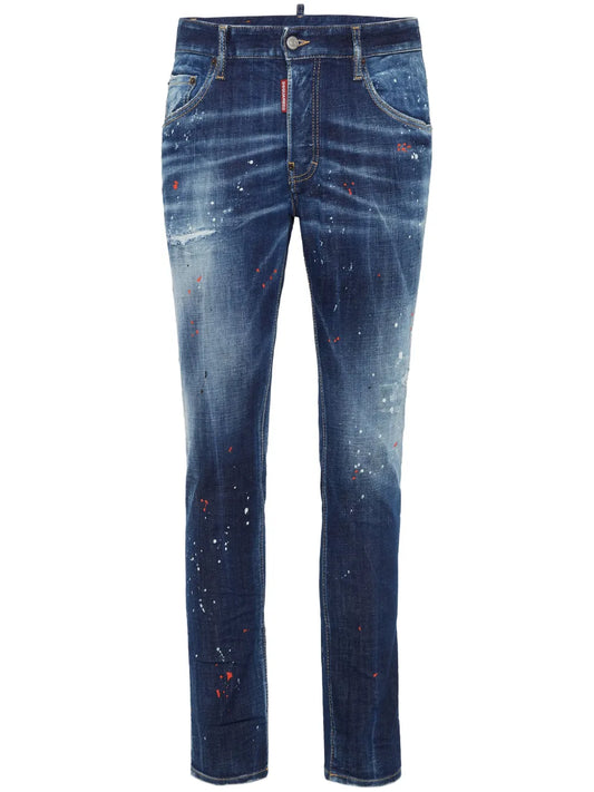 DSQUARED2 Medium easy wash skater jeans