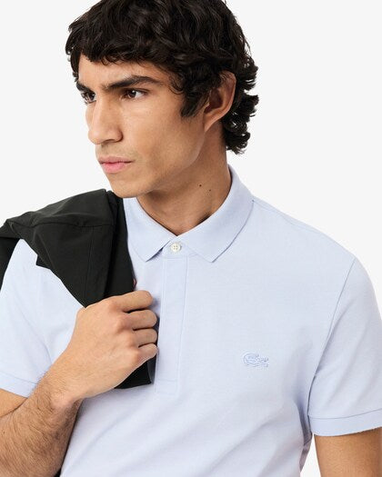 LACOSTE Polo regular fit in piqué elasticizzato Paris