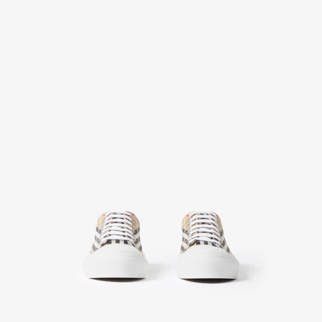 Burberry Sneaker in cotone Check