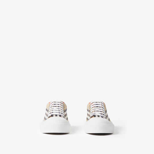 Burberry Sneaker in cotone Check