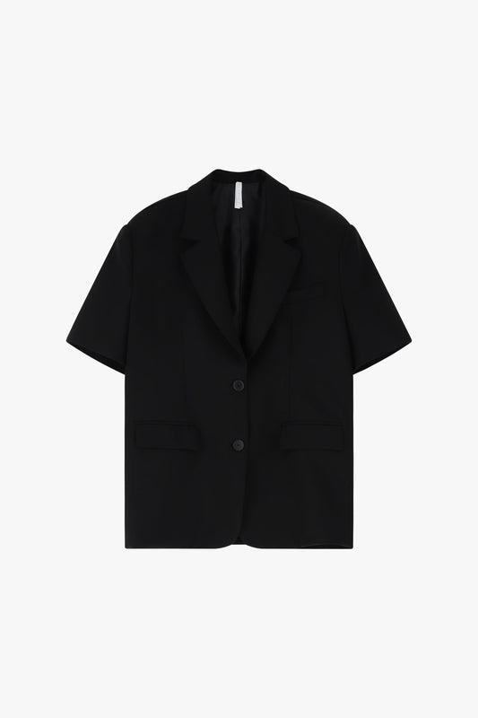 Blazer maniche corte bottoni