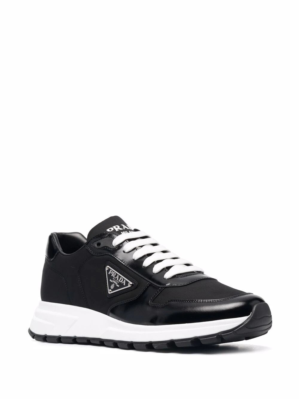 PRADA Sneakers Prax 01 in Re-Nylon e pelle spazzolata