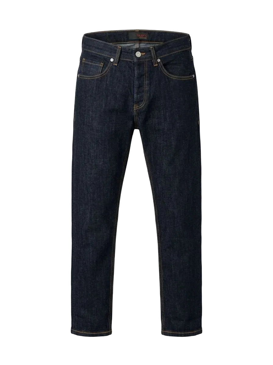 Jeans Uomo Frape One - Modello "New Woll" - Blu Scuro
