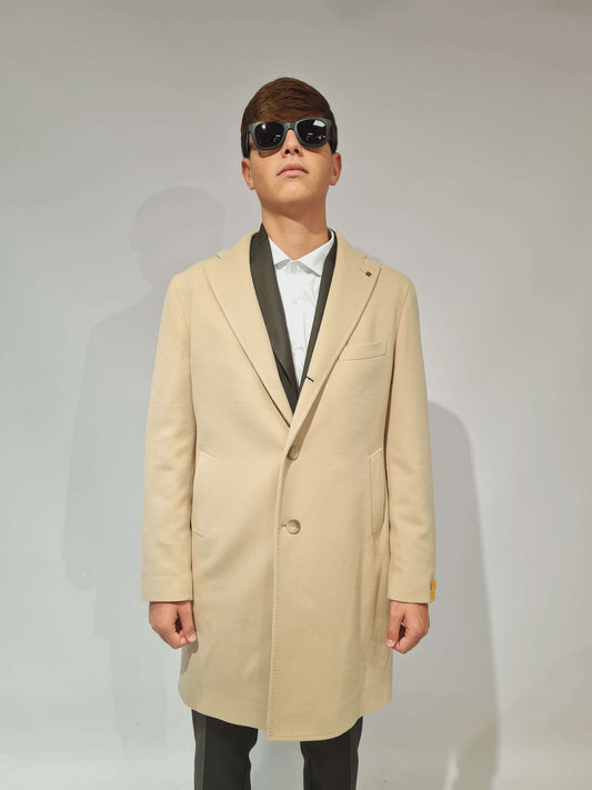 Cappotto classico Tagliatore in lana e cashmere