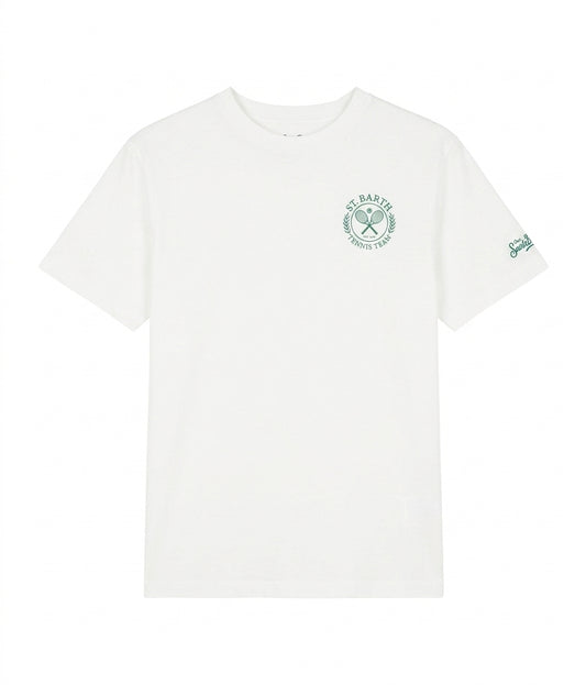 SAINT BARTH T-shirt Portland con stampa Tennis team