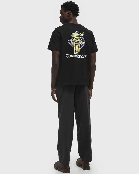 CasablancaDIAMOND COLUMN PRINTED TEE