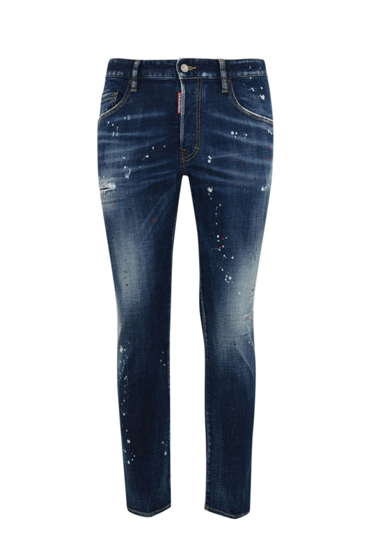 DSQUARED2 Medium easy wash skater jeans