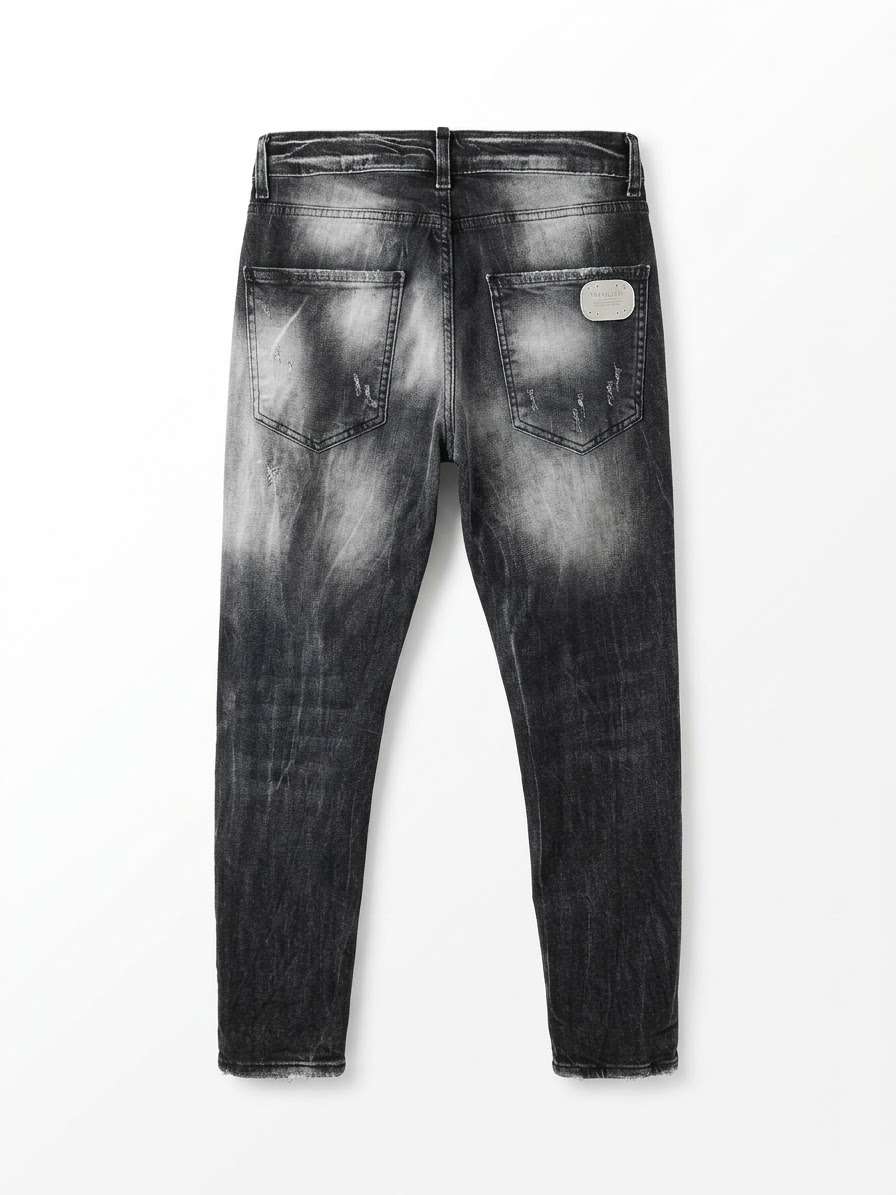 Jeans Uomo Frape One - Modello "New Woll" - grigio Scuro