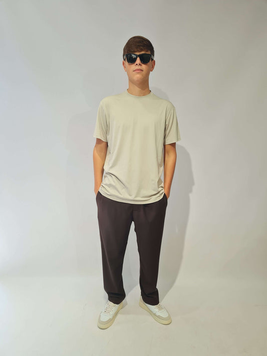 PANTALONE CON ELASTICO VESTIBILITA LARGA