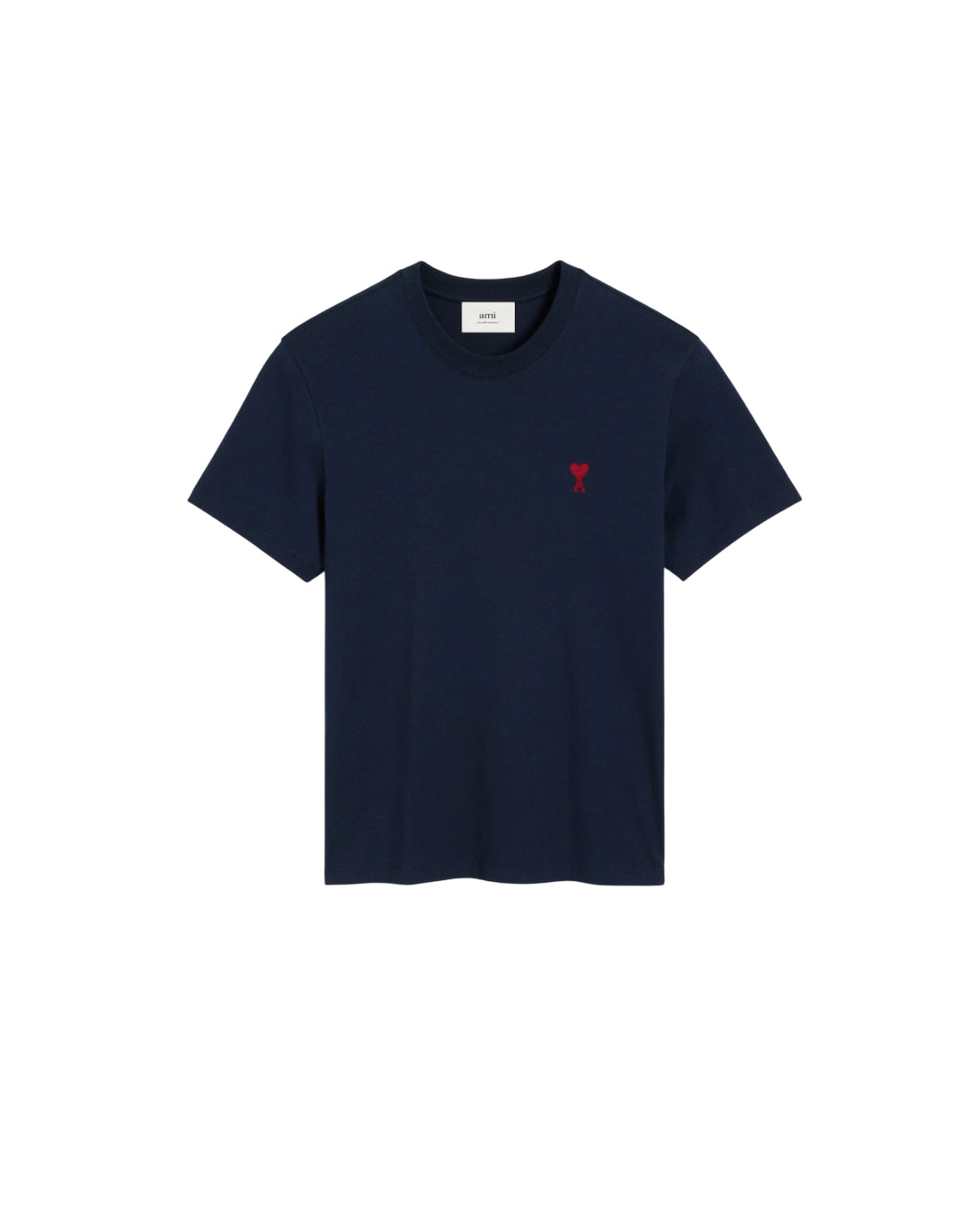T-shirt Ami de Coeur in cotone blu scuro