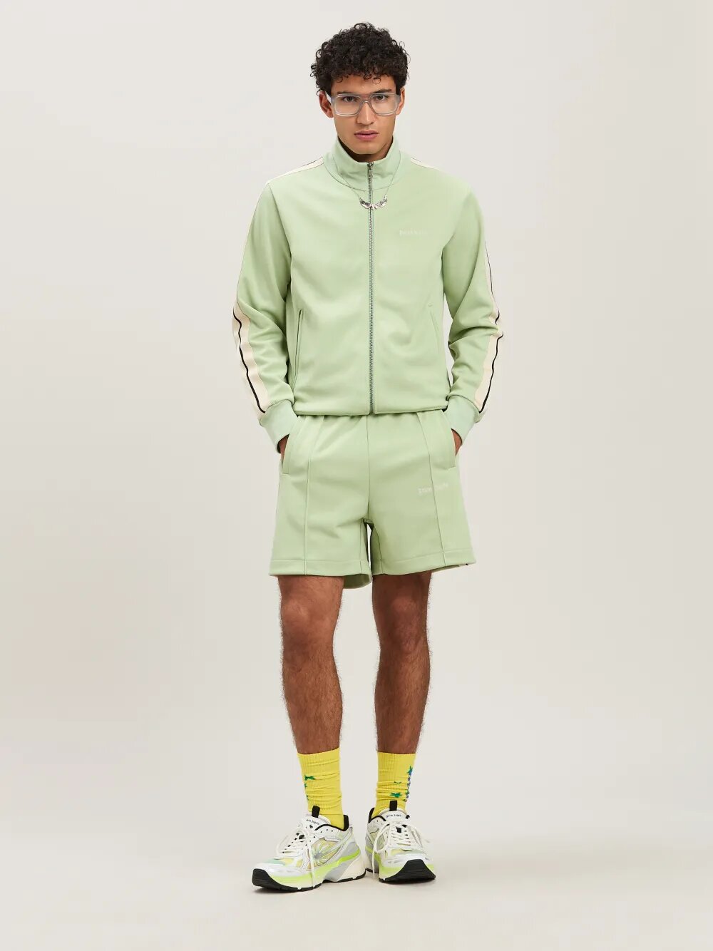 Giacca Track Logo Classico- PALM ANGELS